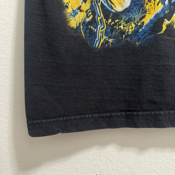 Vintage Y2K Screen Printed Iron Maiden “Live After Death” Eddie Men’s Size Small - Picture 8 of 9